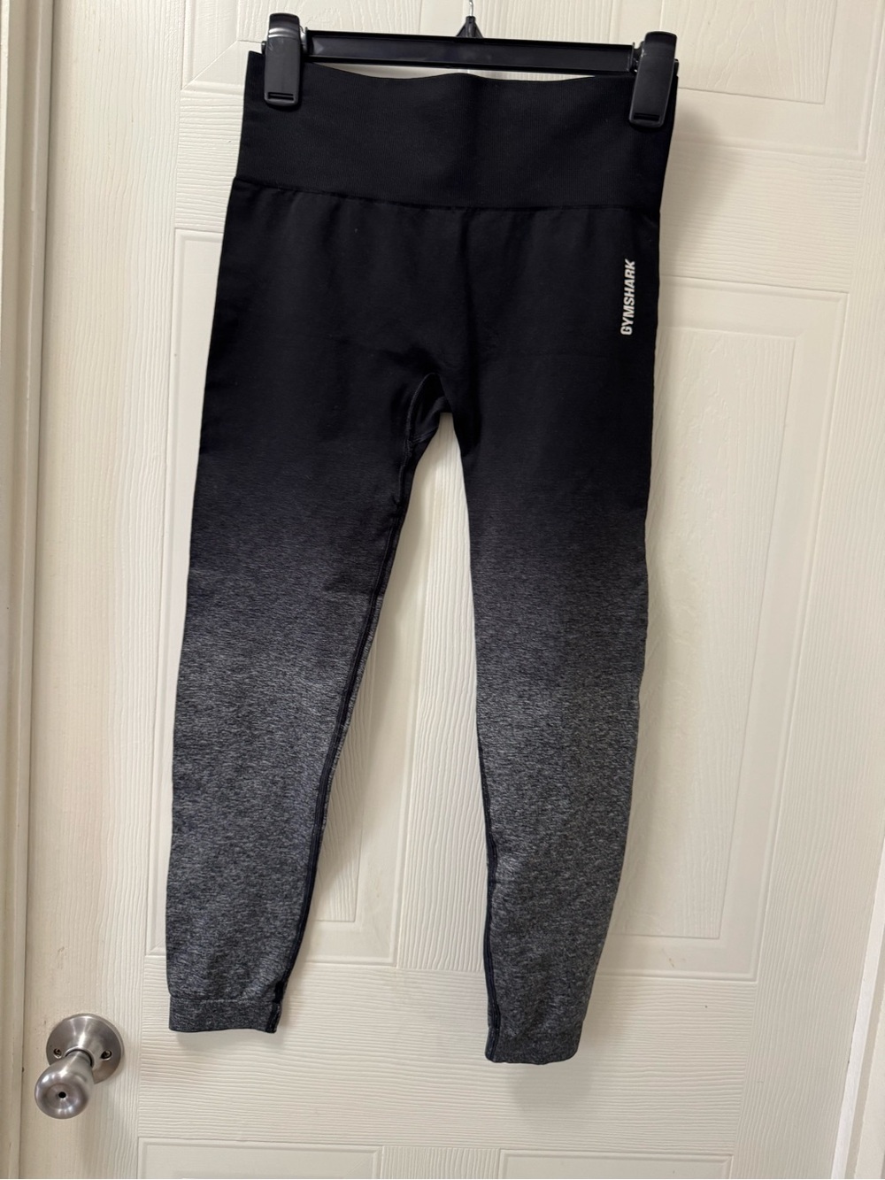Gymshark  Black to Gray Ombre High-Waist Leggings